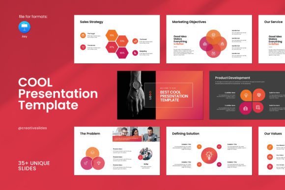 Download Cool Keynote Presentation Template - Cool Collection