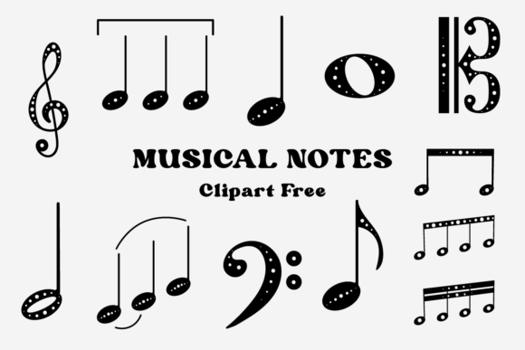 Download Musical Notes Clipart Free - Musical Collection