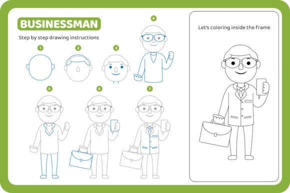 Download How to Draw Businessman Profesion Vector - Businessman Collection