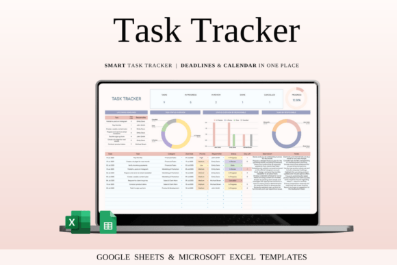 Download Task Tracker Template Spreadsheet Excel - Excel Collection