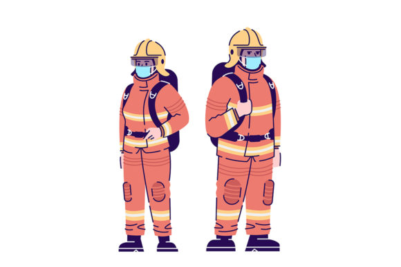 Download Firefighters in Covid19 Pandemic - Covid19 Collection