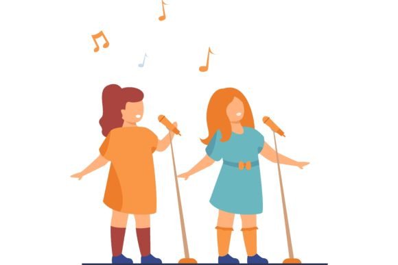 Download Children Choir Singing Song in Church Fl - Premium Resources