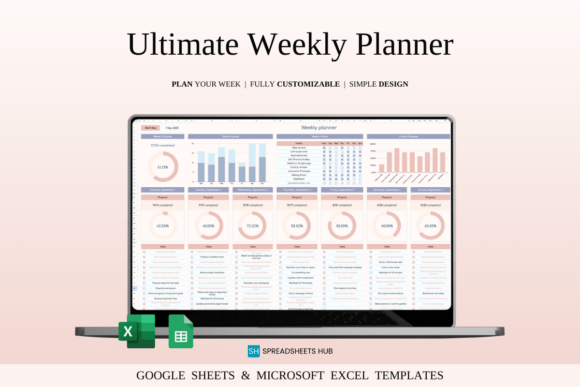 Download Weekly Planner Template Excel - Excel Collection