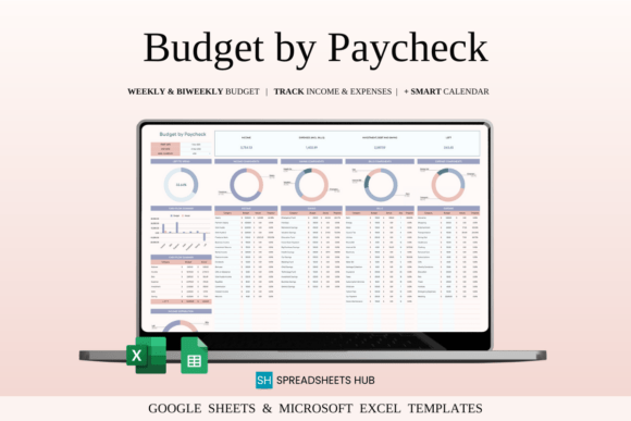 Download Budget by Paycheck Spreadsheet in Excel - Excel Collection