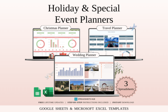 Download Holiday and Special Event Planners Excel - Excel Collection