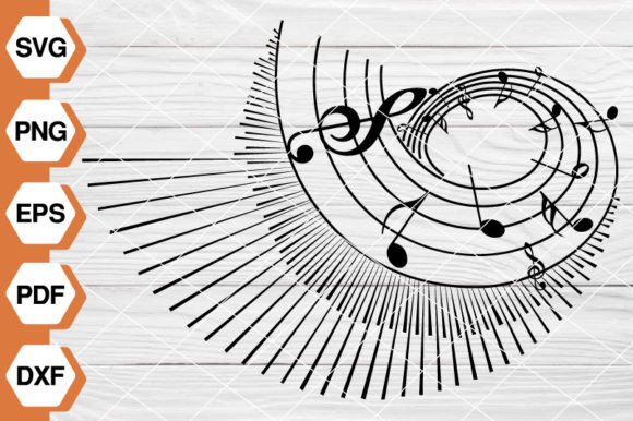 Download Musical Notes SVG [EP-111] - Musical Collection