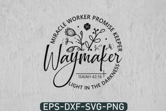 Download Waymaker Svg, Miracle Worker Jesus Svg - Worker Collection