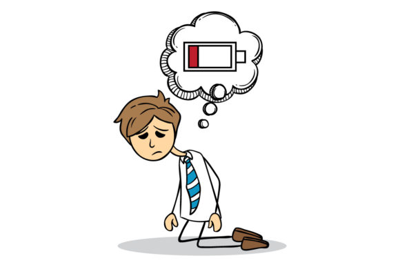 Download Tired Businessman with Bubble Speech - Businessman Collection